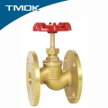 Brass color flange end swing check valve